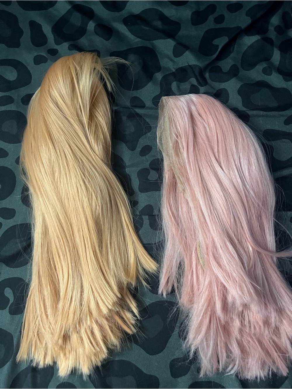 Blonde and Pastel Pink Women’s Hair Pieces - Versatile Styling